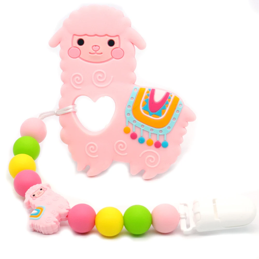 Pink SheepTeether Teething For Baby Infant Chewable Chewing Toys With Pacifier Clips For Baby Newborn Gift Nursing Toys
Pink SheepTeether Teething For Baby Infant Chewable Chewing Toys With Pacifier Clips For Baby Newborn Gift Nursing Toys