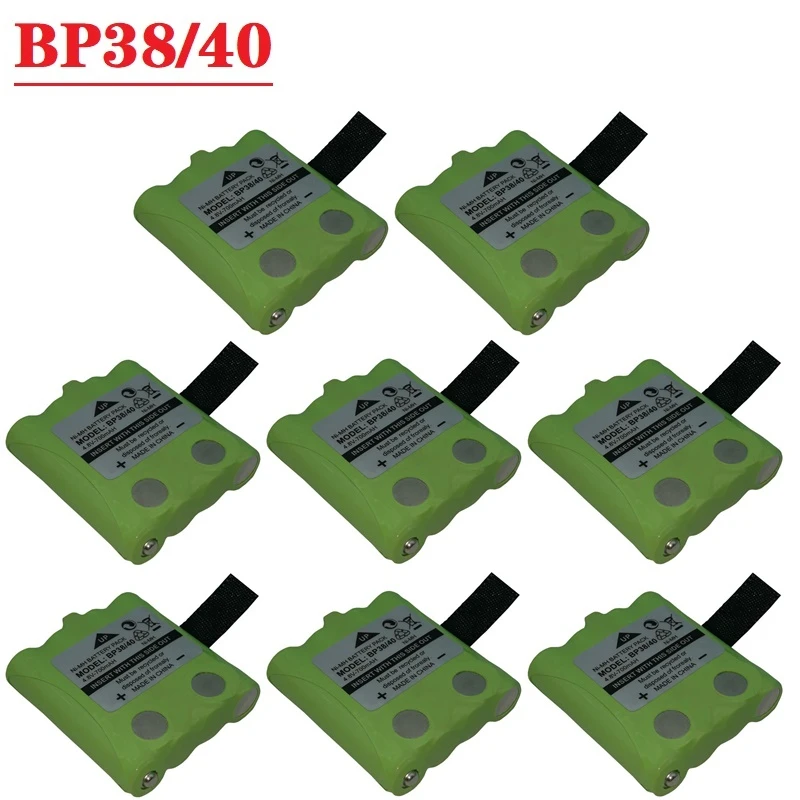 BP38/40 1-10Pcs 4.8v Battery For Uniden BP-38 BP-40 BT-1013 BT-537 FRS-008 4.8v 700mAh For MOTOROLA TLKR T4 T5 T6 T7 T8 Series
BP38/40 1-10Pcs 4.8v Battery For Uniden BP-38 BP-40 BT-1013 BT-537 FRS-008 4.8v 700mAh For MOTOROLA TLKR T4 T5 T6 T7 T8 Series