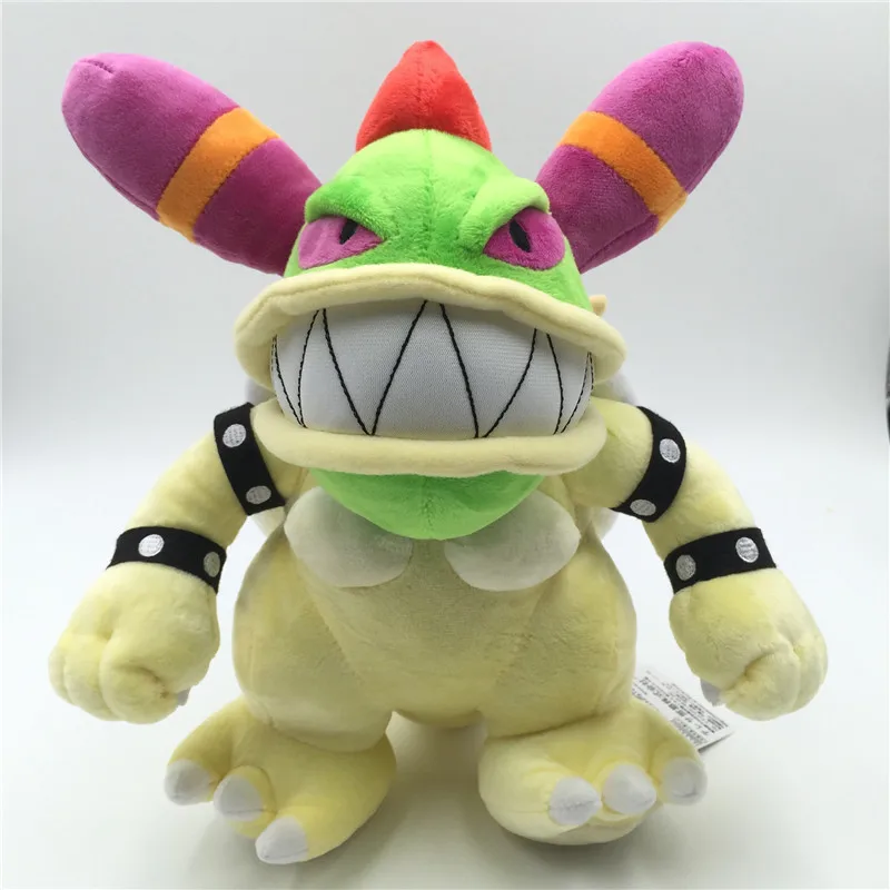 New Super Mario Bros Kuba Dragon Plush Toys King Queen Kuba Bowser Dragon Dry Bone Dark Bowser Koopa Dragon Stuffed Dolls (2)