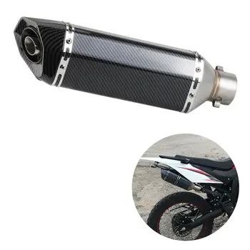 Stainless Steel 370mm Rear Muffler Exhaust End Tail Pipe Silencer 51mm Universal Motorcycle Accessories
Stainless Steel 370mm Rear Muffler Exhaust End Tail Pipe Silencer 51mm Universal Motorcycle Accessories