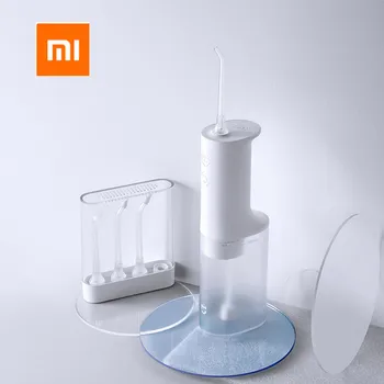 XIAOMI Mijia Smart Electric Oral Irrigator IPX7 Waterfroof Dental Water Jet Flosser 4 Modes Oral Cleaning W/4 NozzlesMemory
XIAOMI Mijia Smart Electric Oral Irrigator IPX7 Waterfroof Dental Water Jet Flosser 4 Modes Oral Cleaning W/4 NozzlesMemory