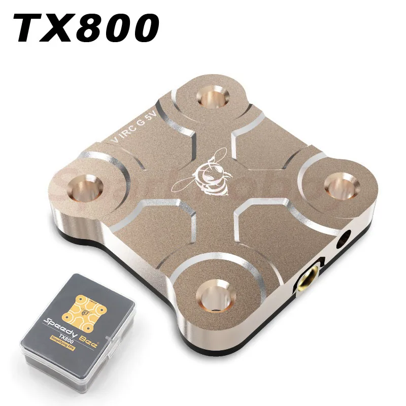 RunCam SpeedyBee TX800 5.8G 48CH FPV Video Transmitter VTX PitMode 25mW/200mW/400mW/800mW MMCX Connector for RC Racing Drone | Игрушки и