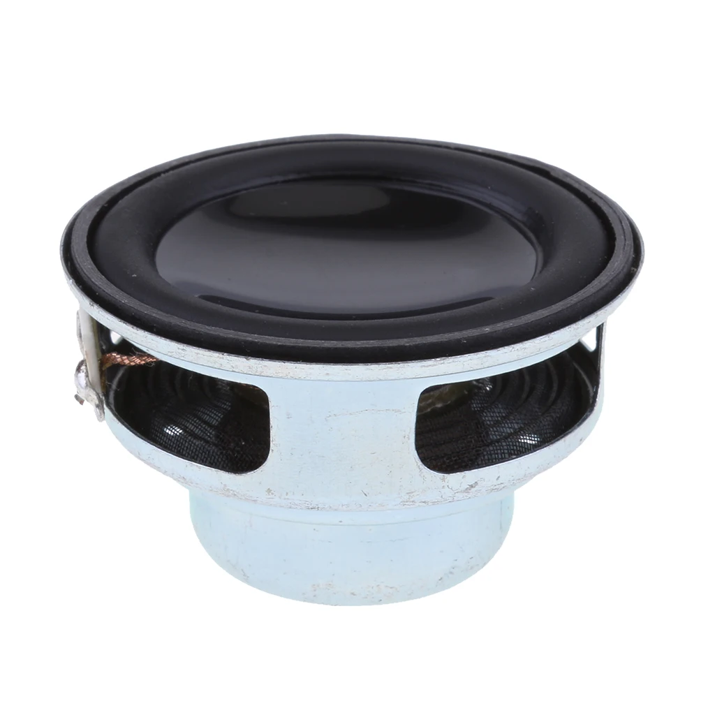 Professional 40mm 4Ohm 5W Full Range Audio Speaker PU Round Hi-Fi Stereo Sound Black Professional 40mm 4Ohm 5W Full Range Audio Speaker PU Round Hi-Fi Stereo Sound Black