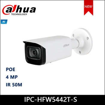 Dahua IP camera IPC-HFW5442T-S 4MP WDR IR Bullet AI Network Camera support POE AI CAMERA
Dahua IP camera IPC-HFW5442T-S 4MP WDR IR Bullet AI Network Camera support POE AI CAMERA