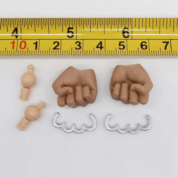 1/6 Scale Male Hand Types Fist Version With Connector and brass knuckles for 12''Figures Bodies Accessories
1/6 Scale Male Hand Types Fist Version With Connector and brass knuckles for 12''Figures Bodies Accessories