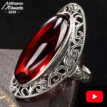 S925 Fine Antique shop Ruby Big Oval Rings Women Handmade Vintage Natural Carnelian Retro Ruby red jasper Agate
S925 Fine Antique shop Ruby Big Oval Rings Women Handmade Vintage Natural Carnelian Retro Ruby red jasper Agate
