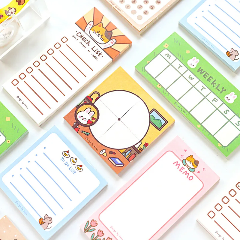 "Little Buddy" Pack of 6 Cute Sticky Notes Pack Paper Stickers Adhesive Pads Pocket Memo Notepad Gift
"Little Buddy" Pack of 6 Cute Sticky Notes Pack Paper Stickers Adhesive Pads Pocket Memo Notepad Gift