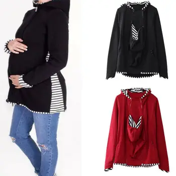 Winter Warm Mom sweatershirt Baby Carrier Jacket Kangaroo Maternity Outerwear Coat Pregnant Women S-2XL
Winter Warm Mom sweatershirt Baby Carrier Jacket Kangaroo Maternity Outerwear Coat Pregnant Women S-2XL