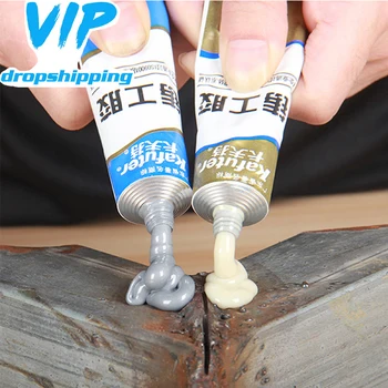 65g A+B Metal Repairing Adhesive Super Glue Iron Steel Auto Radiator Water Tank Special leakage Plugging Welding Glue 2020 New
65g A+B Metal Repairing Adhesive Super Glue Iron Steel Auto Radiator Water Tank Special leakage Plugging Welding Glue 2020 New