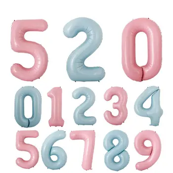 40 Inch Macaron Blue Pink Foil Number Balloons 0 1 2 3 4 5 6 7 8 9 Birthday Party Baby Shower Wedding Decoration Festival Ballon
40 Inch Macaron Blue Pink Foil Number Balloons 0 1 2 3 4 5 6 7 8 9 Birthday Party Baby Shower Wedding Decoration Festival Ballon