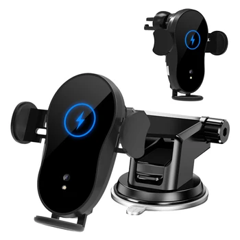 15W Infrared Sensor Car Mount Stand Automatic QI Fast Wireless Charger For iphone 11 Pro Max Xs For Samsung Note 10 Pro S10
15W Infrared Sensor Car Mount Stand Automatic QI Fast Wireless Charger For iphone 11 Pro Max Xs For Samsung Note 10 Pro S10