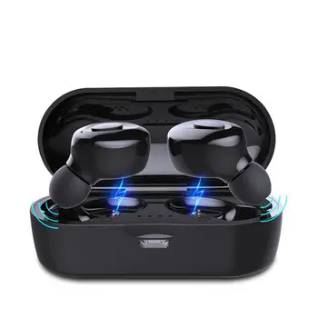 Bluetooth V5.0 Earphones TWS True Wireless Headphones In-Ear Earbuds Waterproof Mini Headsets HiFI Stereo Sports Earpiece
Bluetooth V5.0 Earphones TWS True Wireless Headphones In-Ear Earbuds Waterproof Mini Headsets HiFI Stereo Sports Earpiece