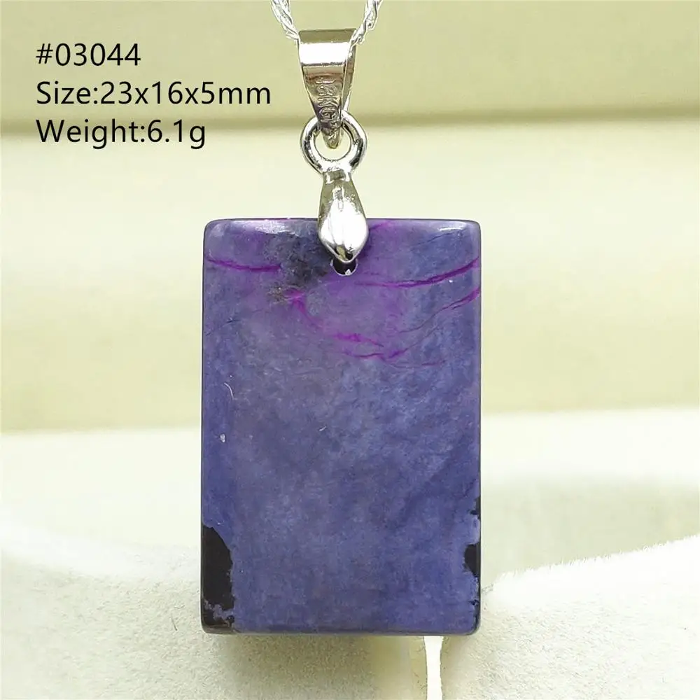 Genuine Natural Purple Sugilite Women Helaling Pendant From South Africa Gift Water Drop Rectangle Fashion Necklace AAAAA
Genuine Natural Purple Sugilite Women Helaling Pendant From South Africa Gift Water Drop Rectangle Fashion Necklace AAAAA