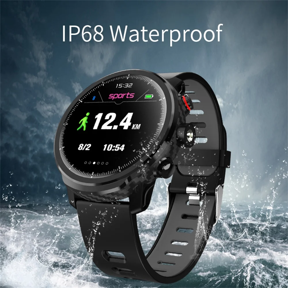 696 L5 Smart Watch Men IP68 Waterproof Standby 100 Days Multiple Mode Heart Rate Monitoring Weather Forecast Sports Smartwatch
696 L5 Smart Watch Men IP68 Waterproof Standby 100 Days Multiple Mode Heart Rate Monitoring Weather Forecast Sports Smartwatch
