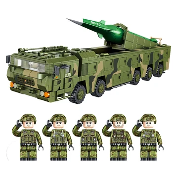 639007 China Modern military DF-17 ballistic missile batisbricks building block ww2 army figures assembly bricks model toys
639007 China Modern military DF-17 ballistic missile batisbricks building block ww2 army figures assembly bricks model toys