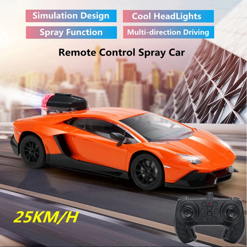 Electric High Speed Drift Racing RC Car Multi-player All Round Driving Spray Function Light Spray Car Vehical RC Toy Kid Gifts
Electric High Speed Drift Racing RC Car Multi-player All Round Driving Spray Function Light Spray Car Vehical RC Toy Kid Gifts