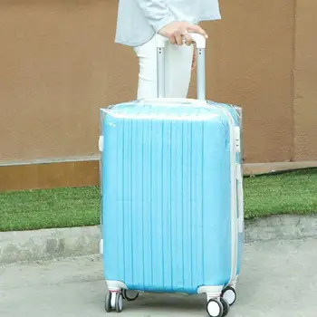 Travel Waterproof PVC Thickening Transparent Luggage Cover Size 20, 22, 24, 26, 28 Dustproof Protective Suitcase
Travel Waterproof PVC Thickening Transparent Luggage Cover Size 20, 22, 24, 26, 28 Dustproof Protective Suitcase