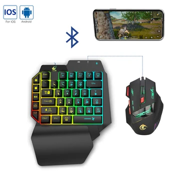 PUBG Mobile BattleDock Keyboard Mouse Converter Gamepad Single hand Gaming Controller For IOS Android For CoD Fortnite FPS Games
PUBG Mobile BattleDock Keyboard Mouse Converter Gamepad Single hand Gaming Controller For IOS Android For CoD Fortnite FPS Games