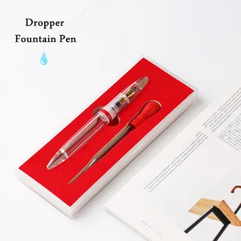 Moonman M2 Fully Transparent Large-Capacity Fountain Pen Ink Eyedropper Filling Pen EF/F Iraurita Nib Ink Pen Gift Set
Moonman M2 Fully Transparent Large-Capacity Fountain Pen Ink Eyedropper Filling Pen EF/F Iraurita Nib Ink Pen Gift Set