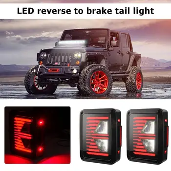 Durable Taillights Multi-function 2x Car LED Tail Lamps Reverse Brake Turn Signal Light for Wrangler Unlimited JK
Durable Taillights Multi-function 2x Car LED Tail Lamps Reverse Brake Turn Signal Light for Wrangler Unlimited JK