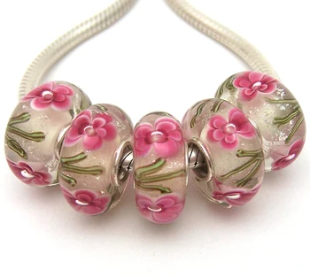 JGWGT 800 5X 100% Authenticity S925 Sterling Silver Beads Murano Glass beads Fit European Charms Bracelet diy jewelry Lampwork
JGWGT 800 5X 100% Authenticity S925 Sterling Silver Beads Murano Glass beads Fit European Charms Bracelet diy jewelry Lampwork