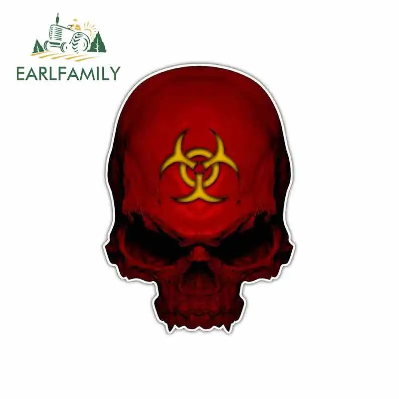 EARLFAMILY 13cm x 10.8cm for Biohazard Skull Car Stickers Vinyl JDM Bumper Trunk Truck Graphics RV VAN DIY Fine Decal Graphics
EARLFAMILY 13cm x 10.8cm for Biohazard Skull Car Stickers Vinyl JDM Bumper Trunk Truck Graphics RV VAN DIY Fine Decal Graphics