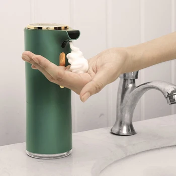 250ml Automatic Foam Soap Dispenser Induction Touchless Infrared Sensor Sanitizer Liquid Hand Washing Machine Hand Sanitizer
250ml Automatic Foam Soap Dispenser Induction Touchless Infrared Sensor Sanitizer Liquid Hand Washing Machine Hand Sanitizer