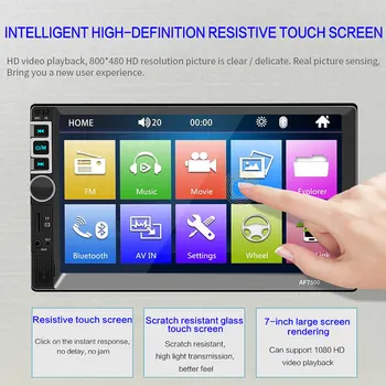 Vehemo Car Bluetooth MP5 FM/USB/AUX 7 Inch Rear View Auto MP5 Player Automotive Music Car MP5 TF Durable
Vehemo Car Bluetooth MP5 FM/USB/AUX 7 Inch Rear View Auto MP5 Player Automotive Music Car MP5 TF Durable