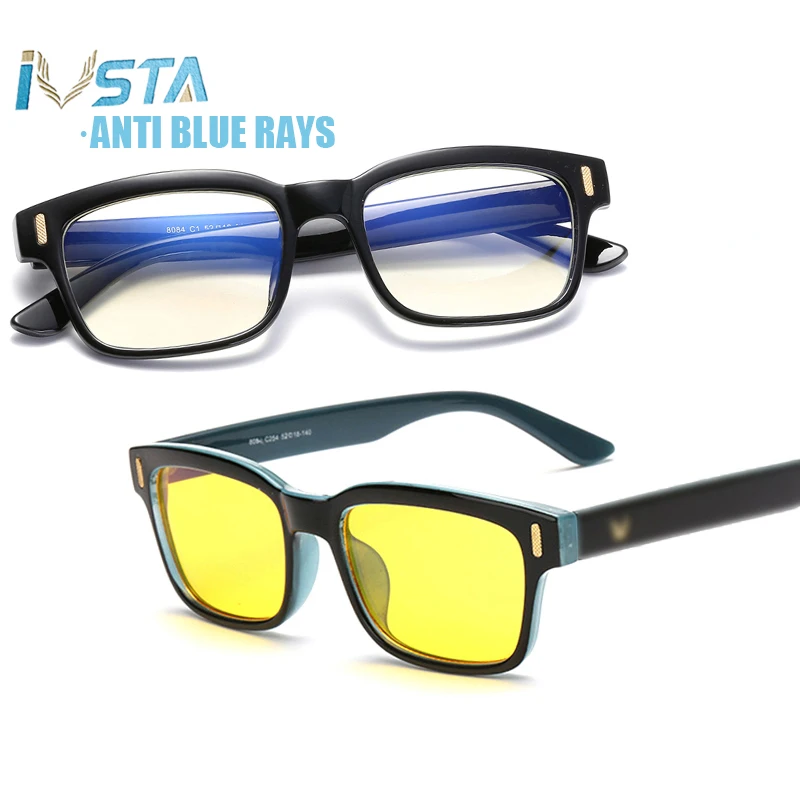 IVSTA Blue Light Glasses Computer Gaming Frame Men Anti Blue Rays Blocking Prescription Myopia Polarized Sunglasses Night Nerd
IVSTA Blue Light Glasses Computer Gaming Frame Men Anti Blue Rays Blocking Prescription Myopia Polarized Sunglasses Night Nerd