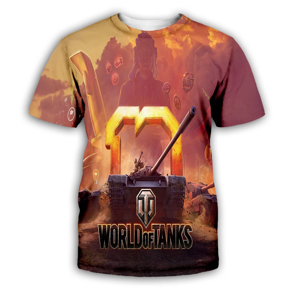 Tessffel Newest Hot Games World of Tanks Funny NewFashion 3DPrint Streetwear Summer Casual Short sleeve T-Shirts Mens/Womens A3
Tessffel Newest Hot Games World of Tanks Funny NewFashion 3DPrint Streetwear Summer Casual Short sleeve T-Shirts Mens/Womens A3