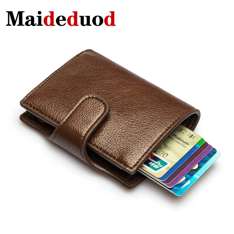 Maideduod 2020 New Slim Wallet PU Leather Pouch for Card Wallet RFID Blocking Men and Women Card Holder for Travel 5 Colors
Maideduod 2020 New Slim Wallet PU Leather Pouch for Card Wallet RFID Blocking Men and Women Card Holder for Travel 5 Colors