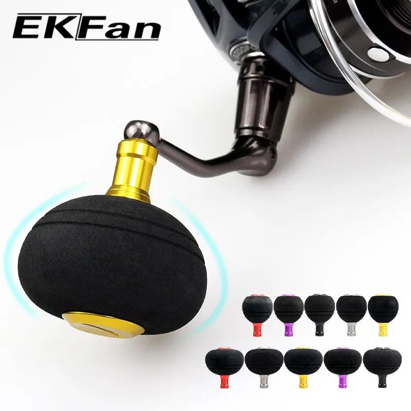 EKfan 40/50 мм EVA ручки Рыболовная катушка ручка для Shimano и Daiwa Spining Baitcast 1000-5000 | Спорт