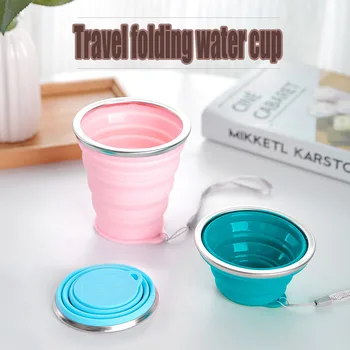 350ML Travel Cup Stainless Steel Silicone Retractable Folding cups Telescopic Collapsible Coffee Cups Outdoor Sport Water Cup 
350ML Travel Cup Stainless Steel Silicone Retractable Folding cups Telescopic Collapsible Coffee Cups Outdoor Sport Water Cup