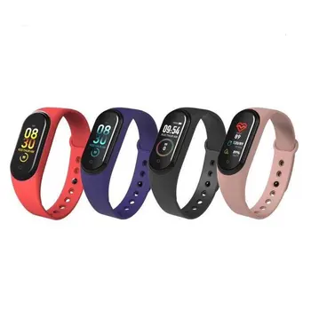 M4 Color Screen Smart Bracelet Step 90Mah Battery Over Uv Dispensing True Heart Rate Ip67 Waterproof 4 Generation Usb Line
M4 Color Screen Smart Bracelet Step 90Mah Battery Over Uv Dispensing True Heart Rate Ip67 Waterproof 4 Generation Usb Line