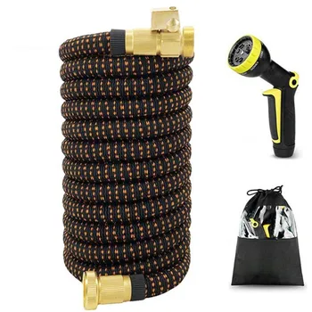 Garden Hose Retractable Magic Watering Hose Brass 3/4 Joint High Pressure Washing Water Gun Sprayer Connector For the garden 
Garden Hose Retractable Magic Watering Hose Brass 3/4 Joint High Pressure Washing Water Gun Sprayer Connector For the garden