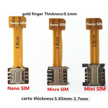 Hybrid Converter Double Dual SIM Card Adapter Android Micro SD Extender Nano Micro Mini SIM Adapter for Samsung Xiaomi for Meizu
Hybrid Converter Double Dual SIM Card Adapter Android Micro SD Extender Nano Micro Mini SIM Adapter for Samsung Xiaomi for Meizu