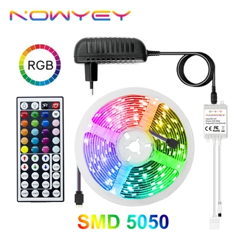 LED Strip Light SMD5050 5M Kit Remote Control LED Lights Ambilight 12V LED Strip RGB Tape Neon Ribbon Backlight
LED Strip Light SMD5050 5M Kit Remote Control LED Lights Ambilight 12V LED Strip RGB Tape Neon Ribbon Backlight