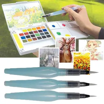 Plastic 16cm Writing Brush Color Brush Paint Brush High Quality Painting Beginner School Creative Student Calligraphy Drawing
Plastic 16cm Writing Brush Color Brush Paint Brush High Quality Painting Beginner School Creative Student Calligraphy Drawing