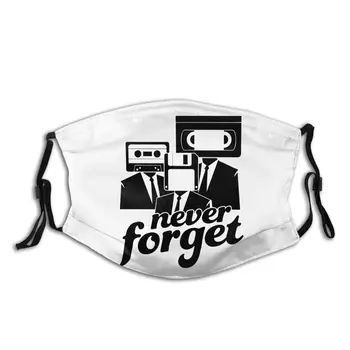 Never Forget Retro Cassette Floppy VHS Non-Disposable Face Mask with Filter Anti Haze Dustproof Mask Respirator Mouth Muffle
Never Forget Retro Cassette Floppy VHS Non-Disposable Face Mask with Filter Anti Haze Dustproof Mask Respirator Mouth Muffle