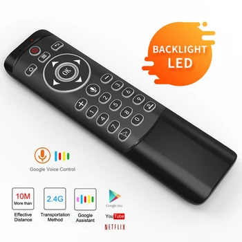 MT1 Voice Remote Control Gyroscope Fly Air Mouse Wireless 2.4G 6-Axis Infared IR Learning Blacklight For Smart TV Android TV BOX
MT1 Voice Remote Control Gyroscope Fly Air Mouse Wireless 2.4G 6-Axis Infared IR Learning Blacklight For Smart TV Android TV BOX