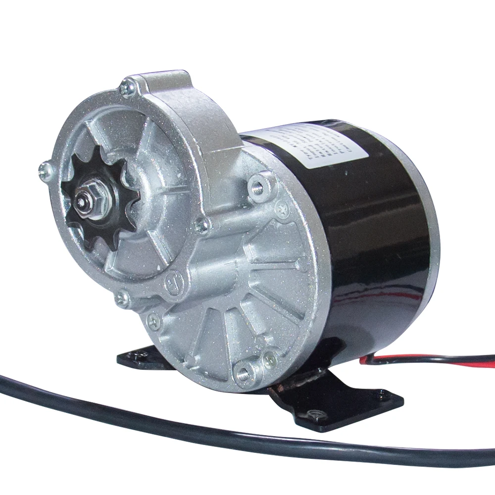 DC Scooter Motor 24V 36V Brushed Gear Motor 350W High 380Rpm MY1016Z3 with Sprocket 9 Teeth Pitch 12.7mm for Electric Bike
DC Scooter Motor 24V 36V Brushed Gear Motor 350W High 380Rpm MY1016Z3 with Sprocket 9 Teeth Pitch 12.7mm for Electric Bike
