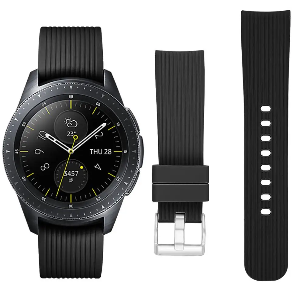 For Samsung Galaxy Watch 46mm 42mm solicone band strap Tempered Glass film/Back film screen protector 
For Samsung Galaxy Watch 46mm 42mm solicone band strap Tempered Glass film/Back film screen protector