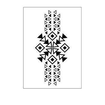 Temporary Tattoo Sticker Triangle Arrow Totem Geometric Pattern Waterproof Fake Body Art Tatoo for Kids Girl Boy Man Woman
Temporary Tattoo Sticker Triangle Arrow Totem Geometric Pattern Waterproof Fake Body Art Tatoo for Kids Girl Boy Man Woman