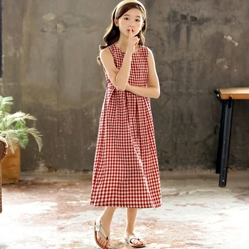 Fashion Summer 2020 Kids Teen Baby Girls Sleeveless Dresses Cotton Long Party Children Dress Casual Clothes Dress For Kids Girls
Fashion Summer 2020 Kids Teen Baby Girls Sleeveless Dresses Cotton Long Party Children Dress Casual Clothes Dress For Kids Girls