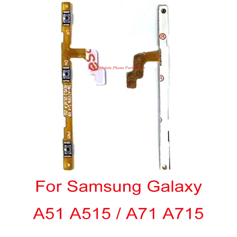 Power ON OFF Volume Side Buttons Switch Key Flex Cable For Samsung Galaxy A51 A515 A515F / A71 A715 A715F Spare Parts
Power ON OFF Volume Side Buttons Switch Key Flex Cable For Samsung Galaxy A51 A515 A515F / A71 A715 A715F Spare Parts
