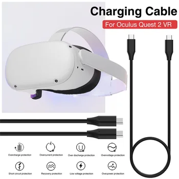 3m 3A Charging Cable For Oculus Quest 2 VR Headset USB Type C Data Transfer Line Charging Cable For Oculus Quest2 VR Accessories
3m 3A Charging Cable For Oculus Quest 2 VR Headset USB Type C Data Transfer Line Charging Cable For Oculus Quest2 VR Accessories