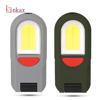 COB LED Flashlight 4 Modes USB Rechargeable Folding Working Lamp Magnet Mini Lighting LED Torch Lamp Magnet and Hook
COB LED Flashlight 4 Modes USB Rechargeable Folding Working Lamp Magnet Mini Lighting LED Torch Lamp Magnet and Hook
