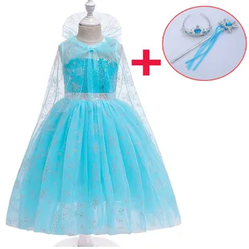 Sequined Snowflake Dress Lace Cloak Blue Dress For Girls Christmas Cosplay Birthday Princess Party Dress Girls 3 10 Years BX1632
Sequined Snowflake Dress Lace Cloak Blue Dress For Girls Christmas Cosplay Birthday Princess Party Dress Girls 3 10 Years BX1632