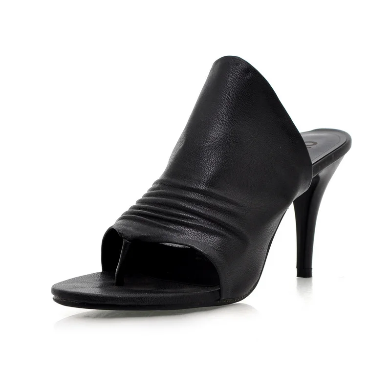Cheap Price Wholesale Women Open Toe Ring Slippers Thin High Heel Fashion Women Summer Shoes Sexy Party Slides
Cheap Price Wholesale Women Open Toe Ring Slippers Thin High Heel Fashion Women Summer Shoes Sexy Party Slides