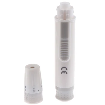 1pcs Adjustable Depth Blood Sampling Glucose Test Pen Lancet Pen Lancing Device for Diabetics Blood Collect 
1pcs Adjustable Depth Blood Sampling Glucose Test Pen Lancet Pen Lancing Device for Diabetics Blood Collect